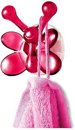 Kleine Wolke Kids Shower Hooks Butterfly Pink