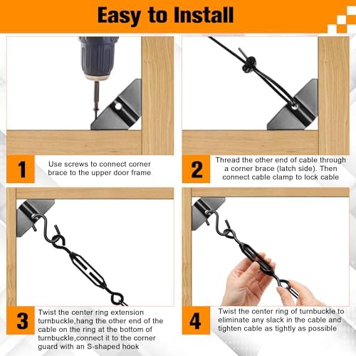 Ultimate Home Outdoor Gate stabilizer Kit