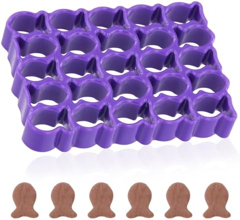 XIHIRCD 1pcs Gold Fish Cookie Cutter with 25 Cavities