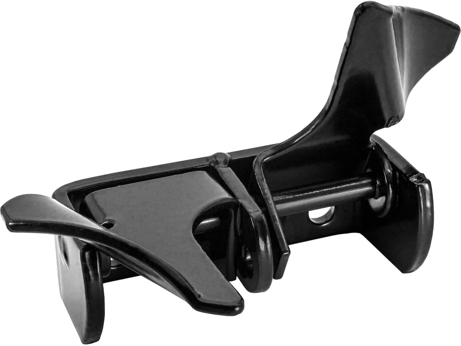 Black Wall Mount Butterfly Latch for Gate Doors