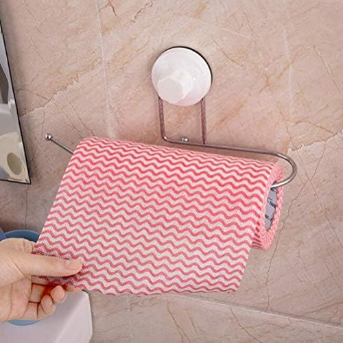 Cabilock Towel Mounted Toilet Paper Holder with Suction Cup