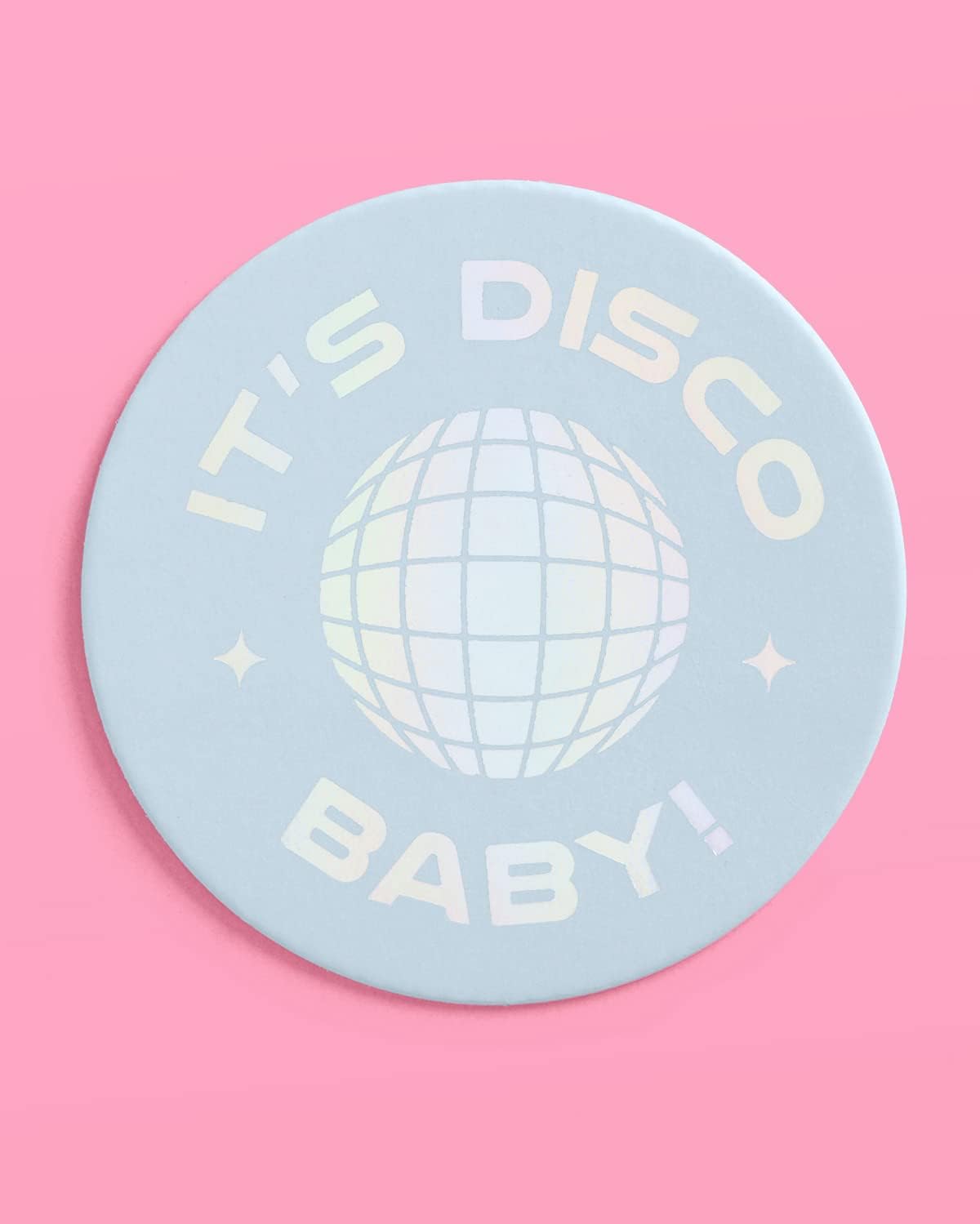 Xo Fetti Disco Party Drink Coasters - 16 pcs