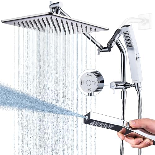 G-Promise All-Metal 10-Inch Rain Shower Head