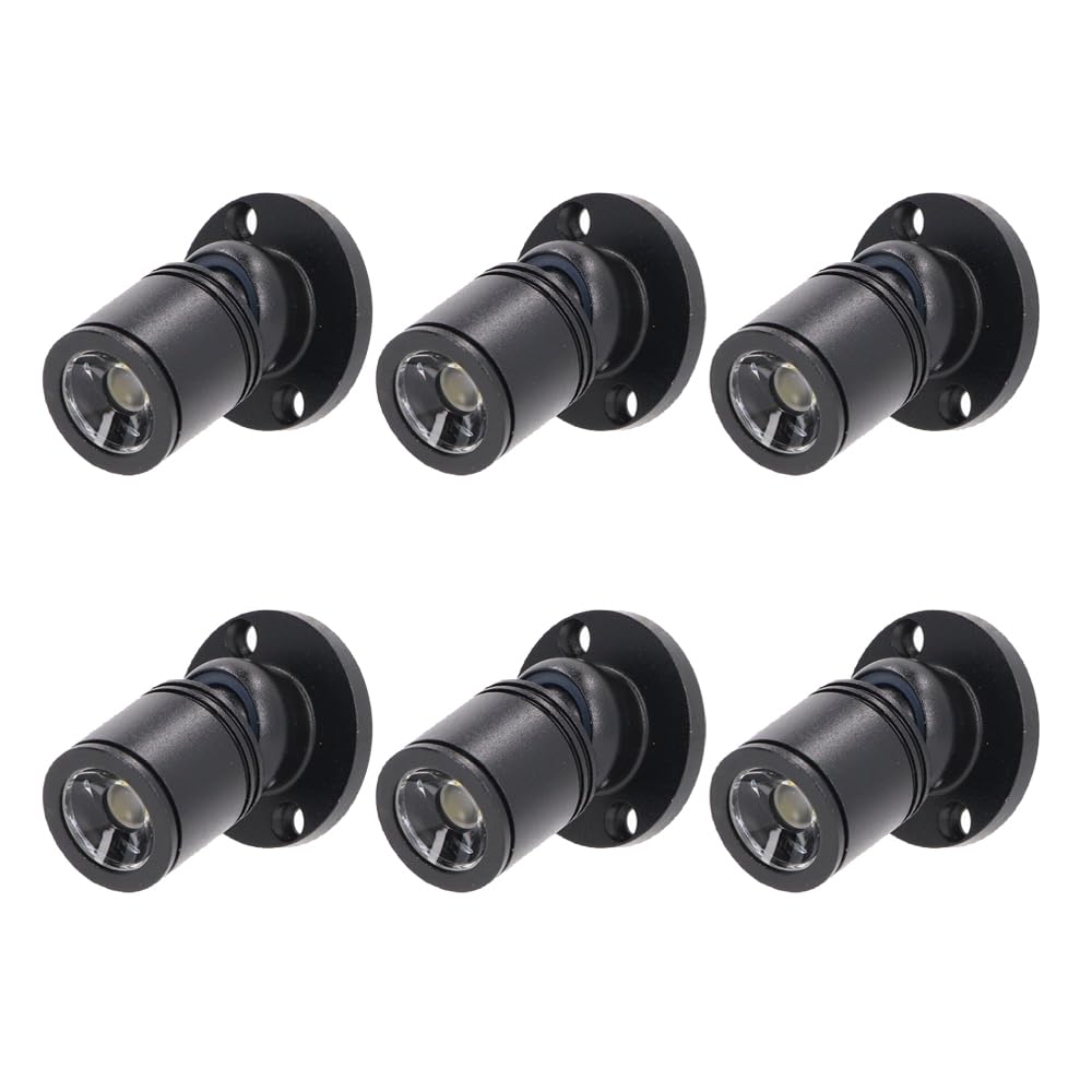 KONPWAY Dimmable 12V LED Mini Spotlights Pack of 6