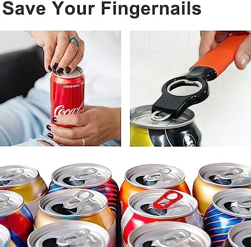 DUNLAGUE 2-Pack Bottle Can Opener with 42 Long Handle