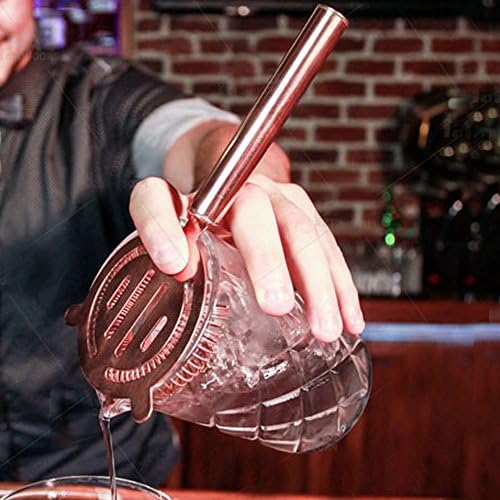 BarConic Copper Plated Hawthorne Strainer