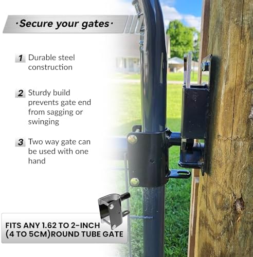 Evylnorrs 2-Way Gate Latch