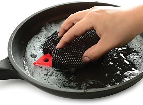 Norpro NOR-1091 Hedgehog Silicone Dish Brush
