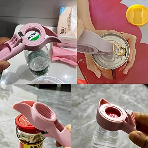 HYMEVROS 4 In 1 Jar Can Bottle Opener for Seniors