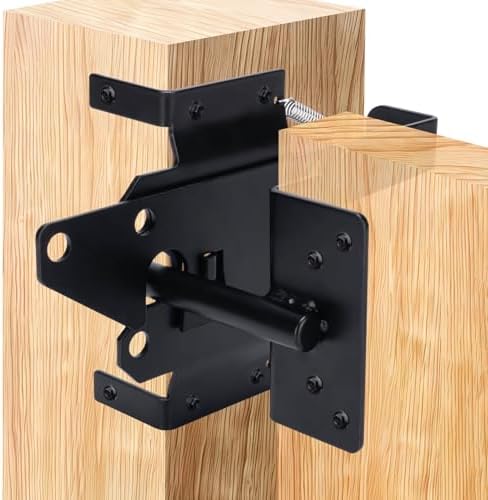Xiuying Feng Self-Locking Gate Latch - Durable Fence Security