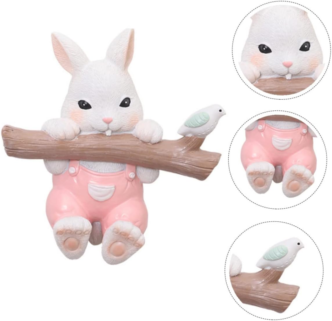 Hohopeti Adorable Bunny Wall Hook for Towel Clothes