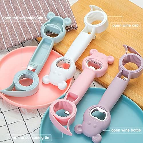 HYMEVROS 4 In 1 Jar Can Bottle Opener for Seniors