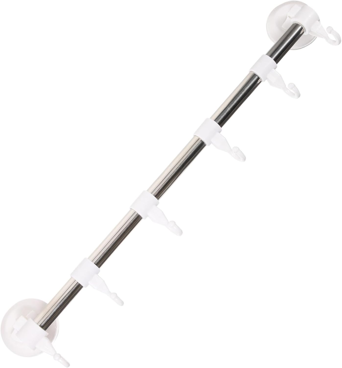 NUOBESTY Adjustable Suction Cup Towel Holder for Kitchen and Bathroom