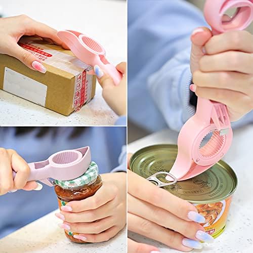 HYMEVROS 4 In 1 Jar Can Bottle Opener for Seniors