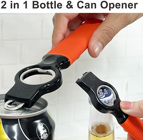 DUNLAGUE 2-Pack Bottle Can Opener with 42 Long Handle