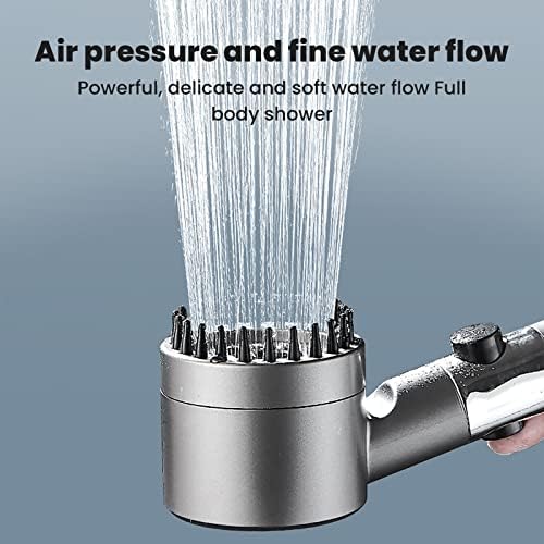Relaxing High-Pressure Massage Shower Head with Pause Function