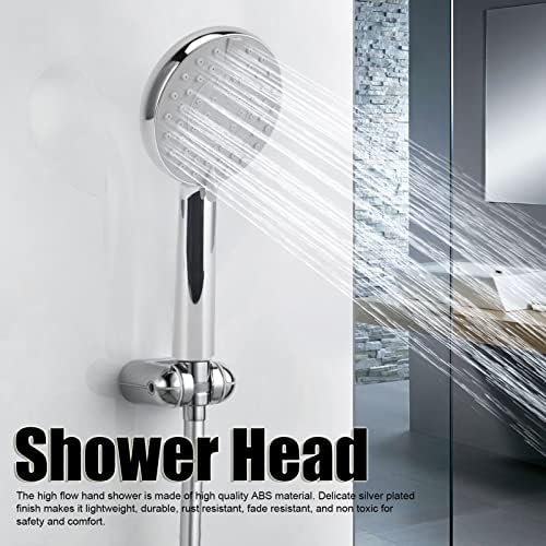 Vs 5 Pressure Settings - Ergonomic Handheld Shower Head Silver