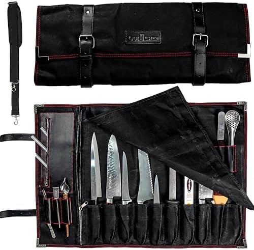 OuiChef Chef Knife Bag for 10 Blades More