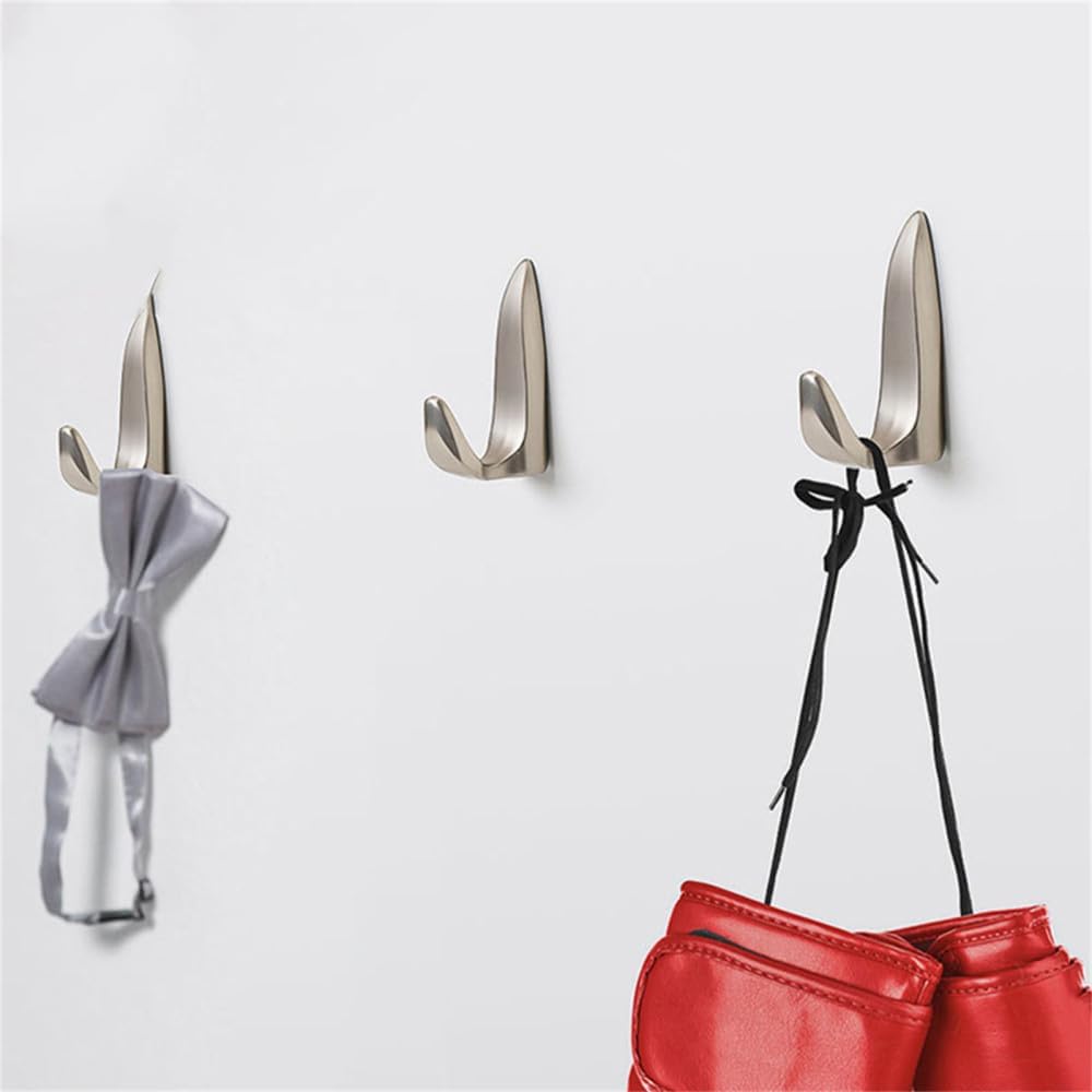 HEAGER Tea Towel Hooks Wall Mounted Blue and Pink