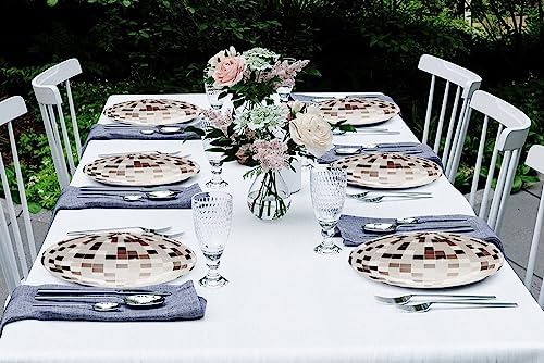 HSPAIDYP 80Pcs 7 Silver Disco Paper Plates