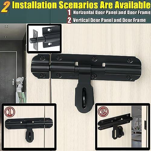 Alise Heavy-Duty Gate Latch Stainless Steel
