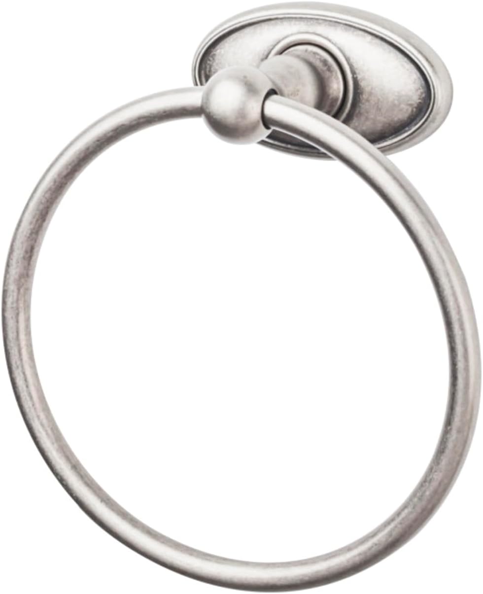 Top Knobs ED5APC Towel Ring 25 Inch Antique Pewter