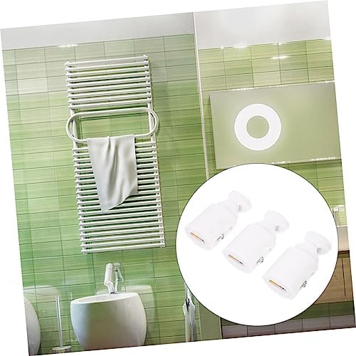 Hohopeti Bathroom Shower Hooks Set of 3 Space-Saving Towel Holders