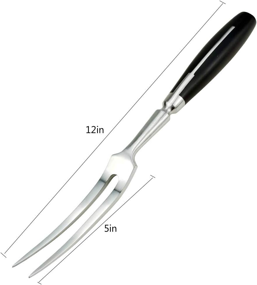 Kakamono 12 Inch Stainless Steel Carving Fork