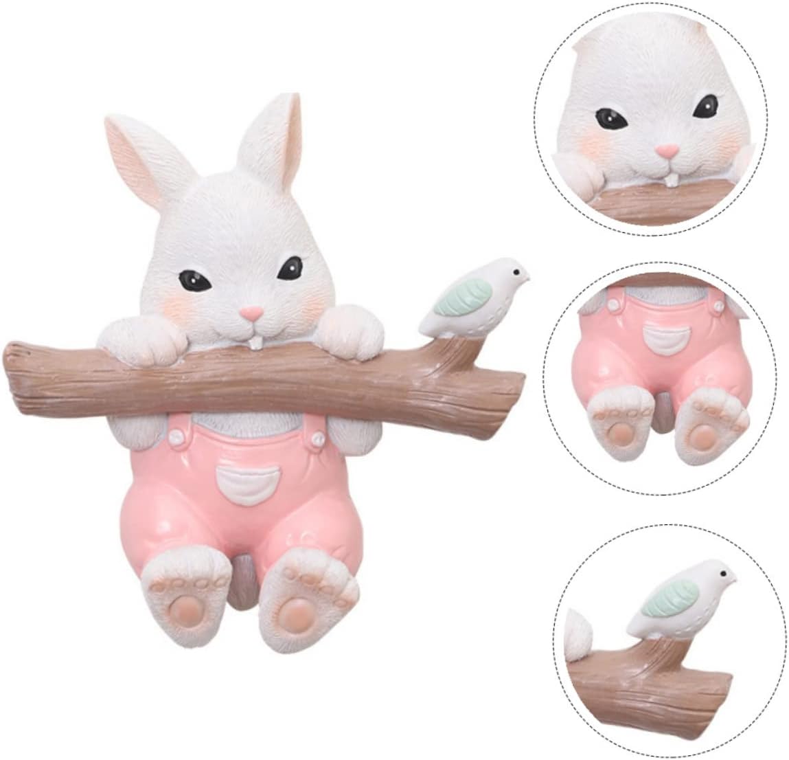 LABRIMP Cartoon Rabbit Wall Hook for Home