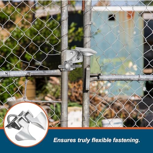 Tandefio 2-Piece Chain Link Gate Latches