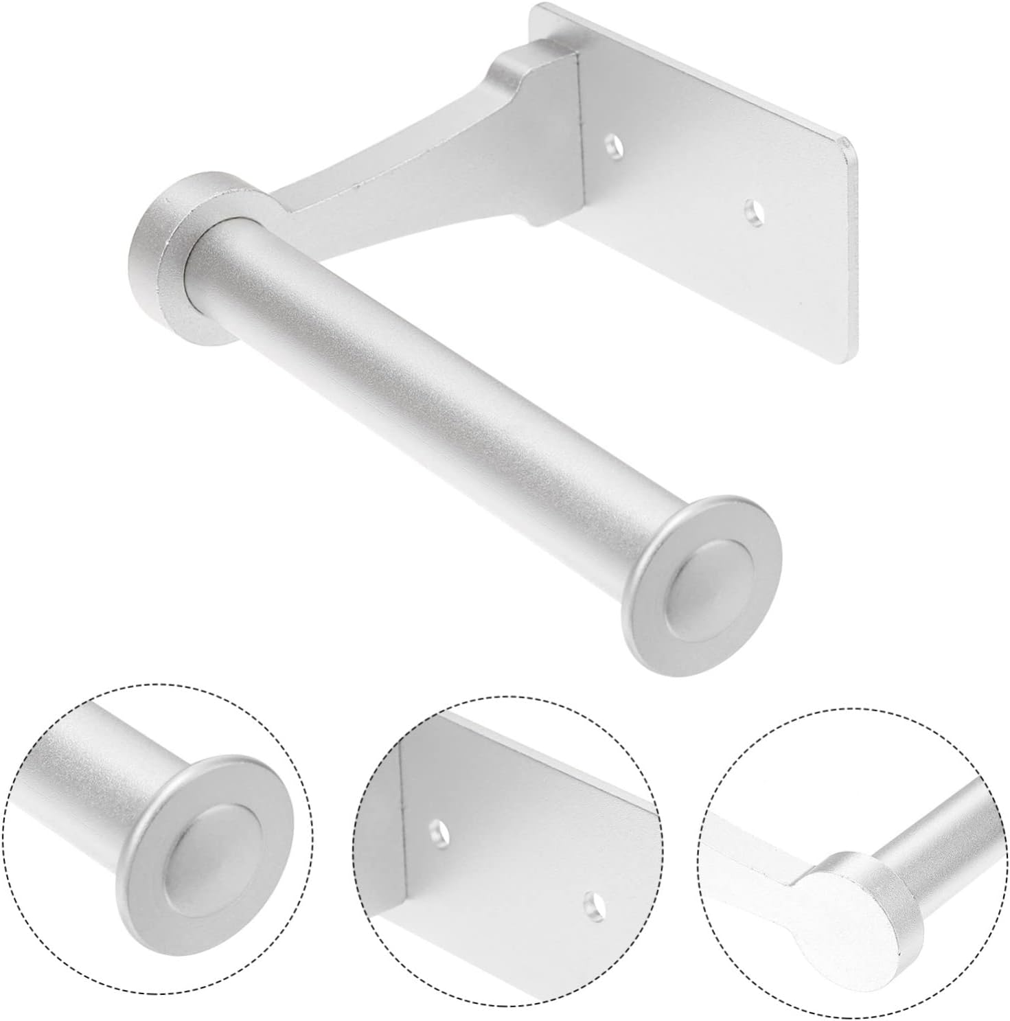 SEWACC Bathroom Paper Holder Metal Tissue Shelf
