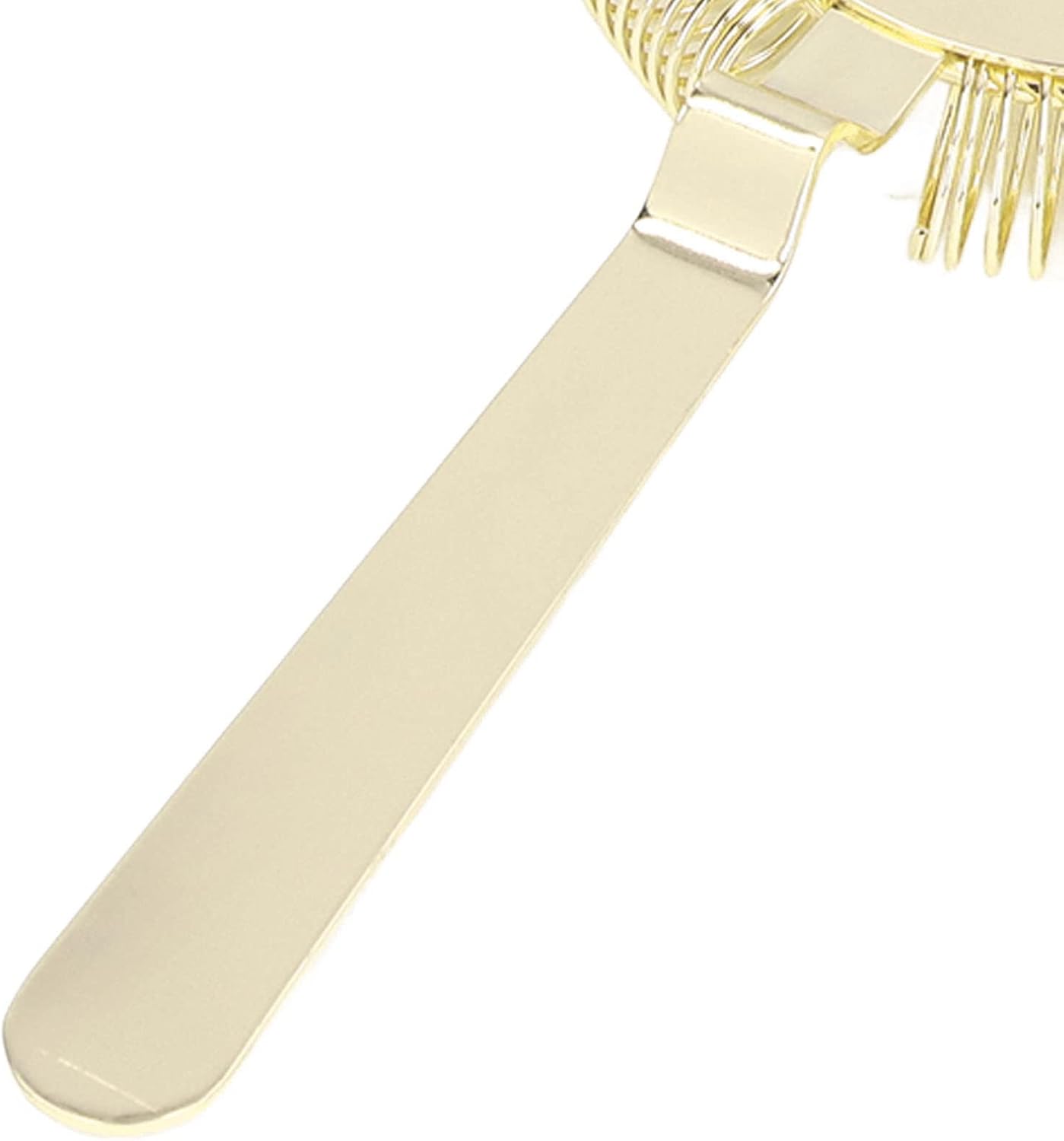 Stainless Steel Cocktail Strainer with Removable Spring 8x37in Gold