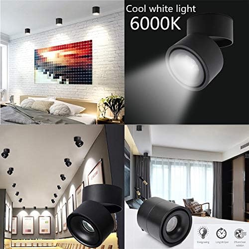 Yodaba 10W COB LED Ceiling Spotlight - 360 Adjustable Wall Light