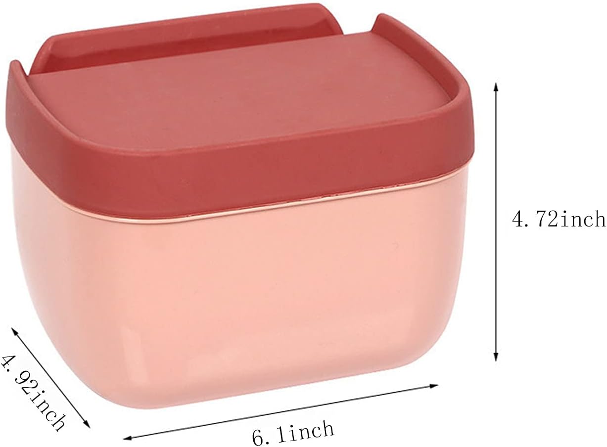 Dethua Waterproof Tissue Box with Phone Holder for Bathroom