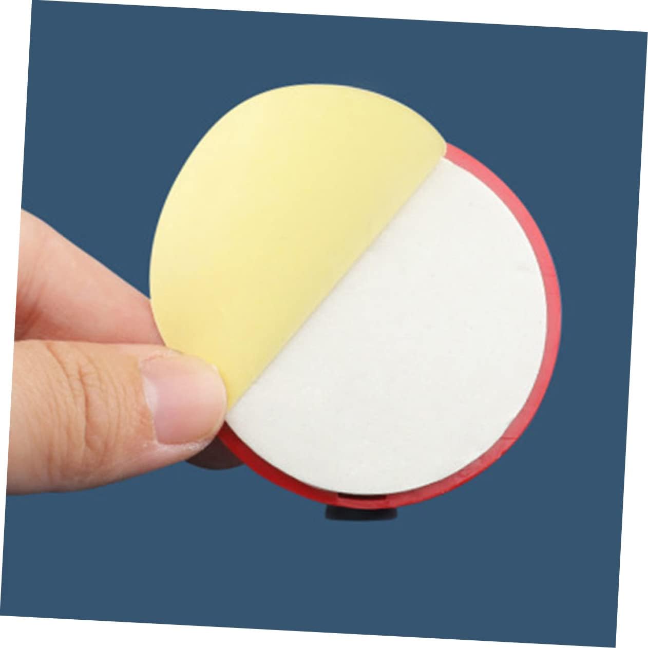 VILLCASE Red Adhesive Hooks Set 20pcs