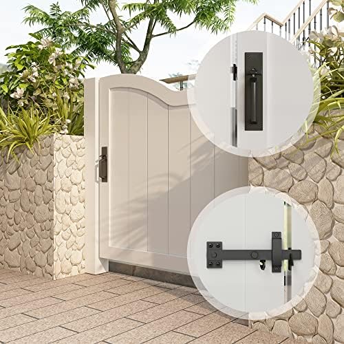 Heavy-Duty Gate Latch for Outdoor Garden Use