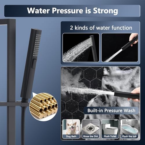 Imagine a Perfect Shower 275-Inch Adjustable Handheld at Home