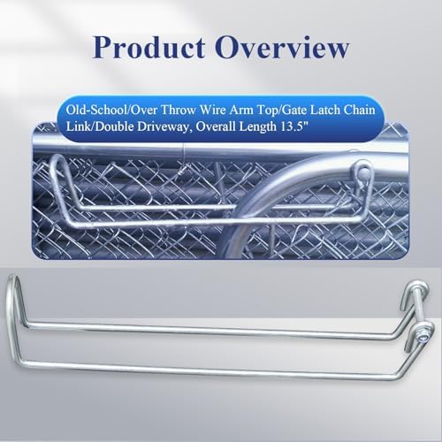 High-Quality Over-Throw Gate Latch for 135-inch Chain Link