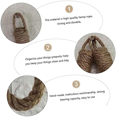 Rustic Hanging Toilet Paper Holder for Home Use