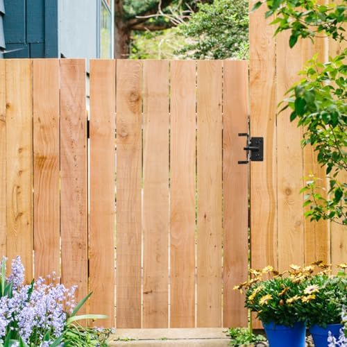Self-locking Gate Latch