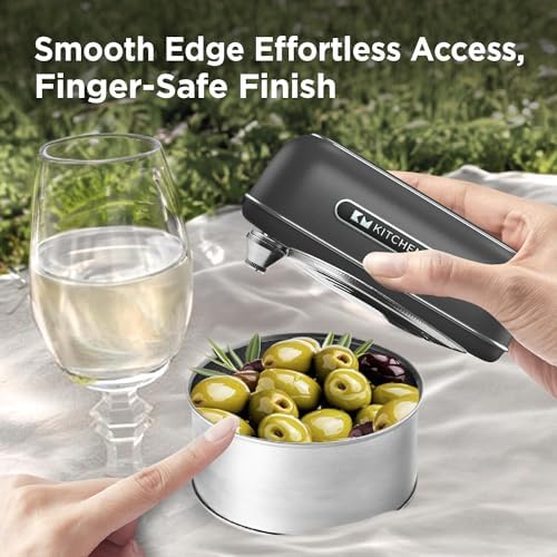 Kitchen Mama Orbit One Rechargeable Can Opener with Storage Box