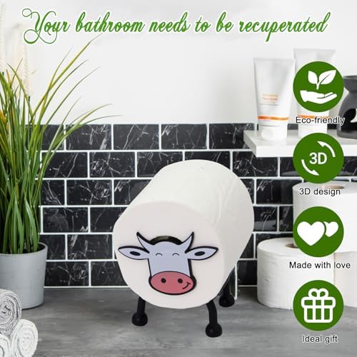 Funny Cow Toilet Paper Holder
