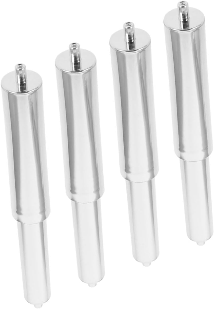4pcs Chrome Toilet Paper Holder Replacement Rods