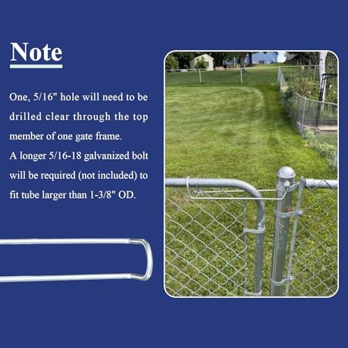 High-Quality Over-Throw Gate Latch for 135-inch Chain Link