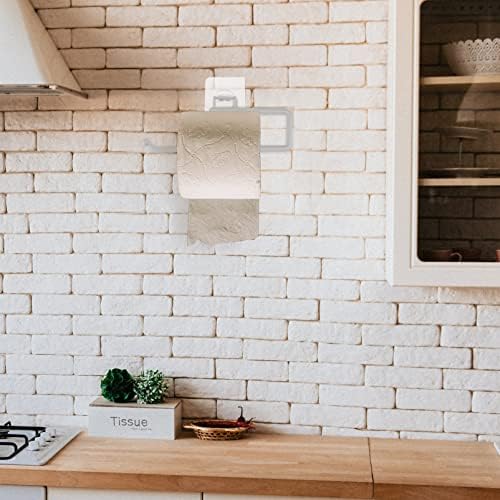 Wall-Mounted Toilet Paper Holder Durable Stylish Storage Organizer
