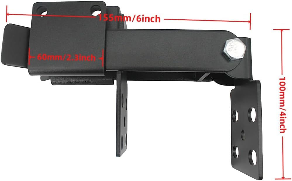 Precise Double Gate Latch for 1-38 Pipe Fences