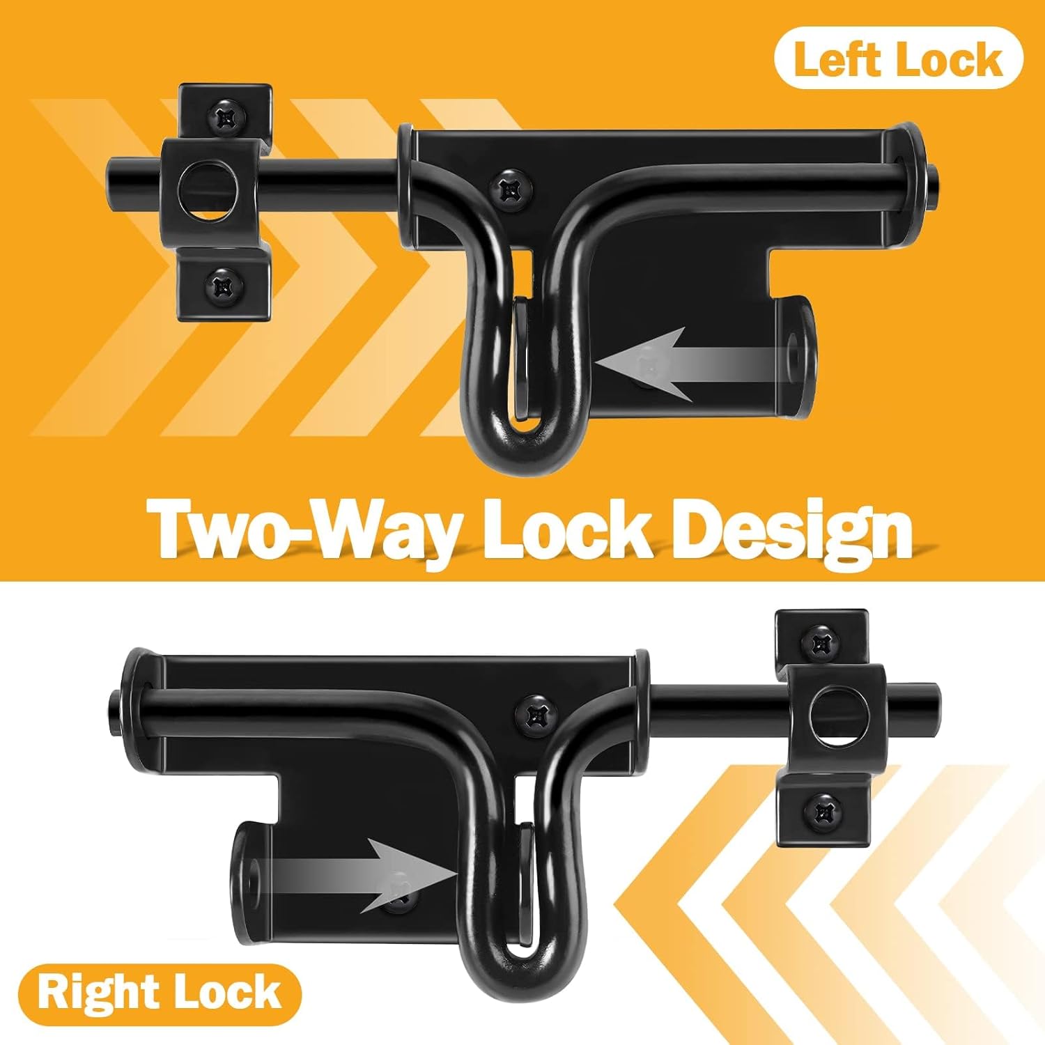 HELEMAN Heavy-Duty Gate Latch