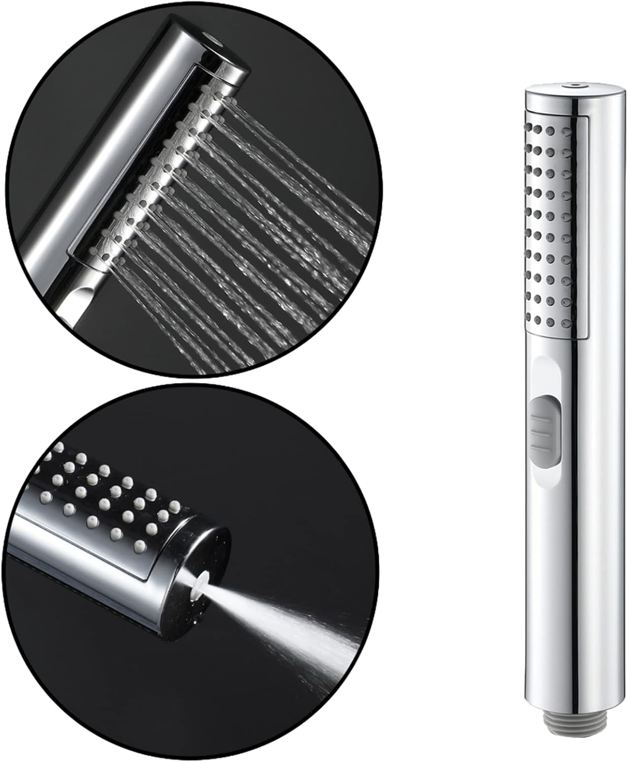 2-in-1 Handheld Shower Head with Spray Mode