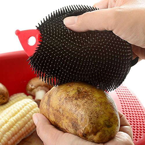Norpro NOR-1091 Hedgehog Silicone Dish Brush