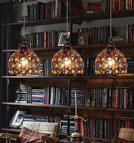 Kiven 1-Light Bohemia Pendant Light with Chrome Finish